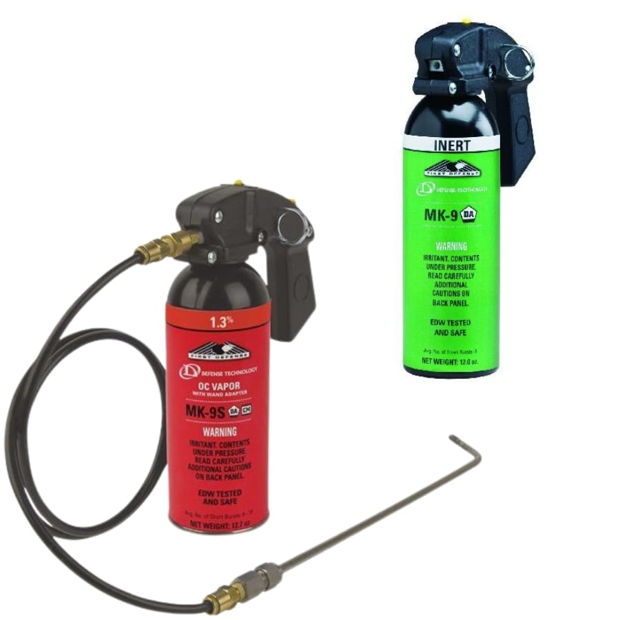 Defense Technology First Defense MK-9 1.3% HV or Inert Foggers - Tactical & Duty Gear